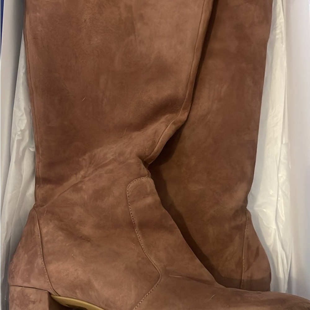 Stuart Weitzman Brown Over the Knee Boots
